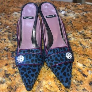Baldan Blue & Black shoes